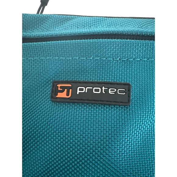 Protec A502 ZIP Sling Bag Backpack Teal Tablet iPad Padded Compartments EUC - Picture 5 of 9